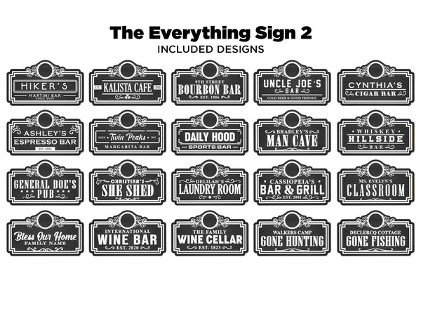 Everything Sign-A Sign that Can Change with the Seasons